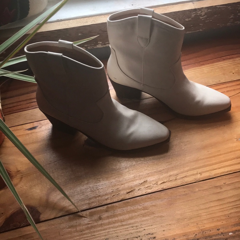White boots